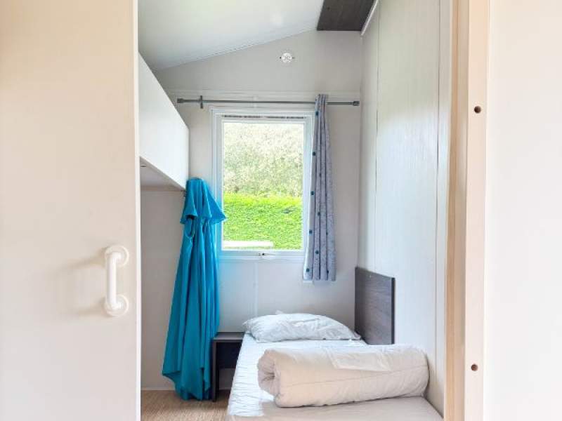Chambre lits simples Mobil-home PMR